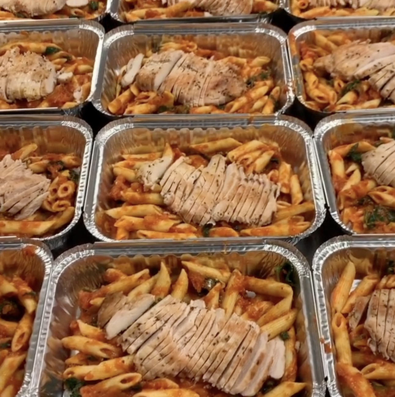 Gourmet catering platter