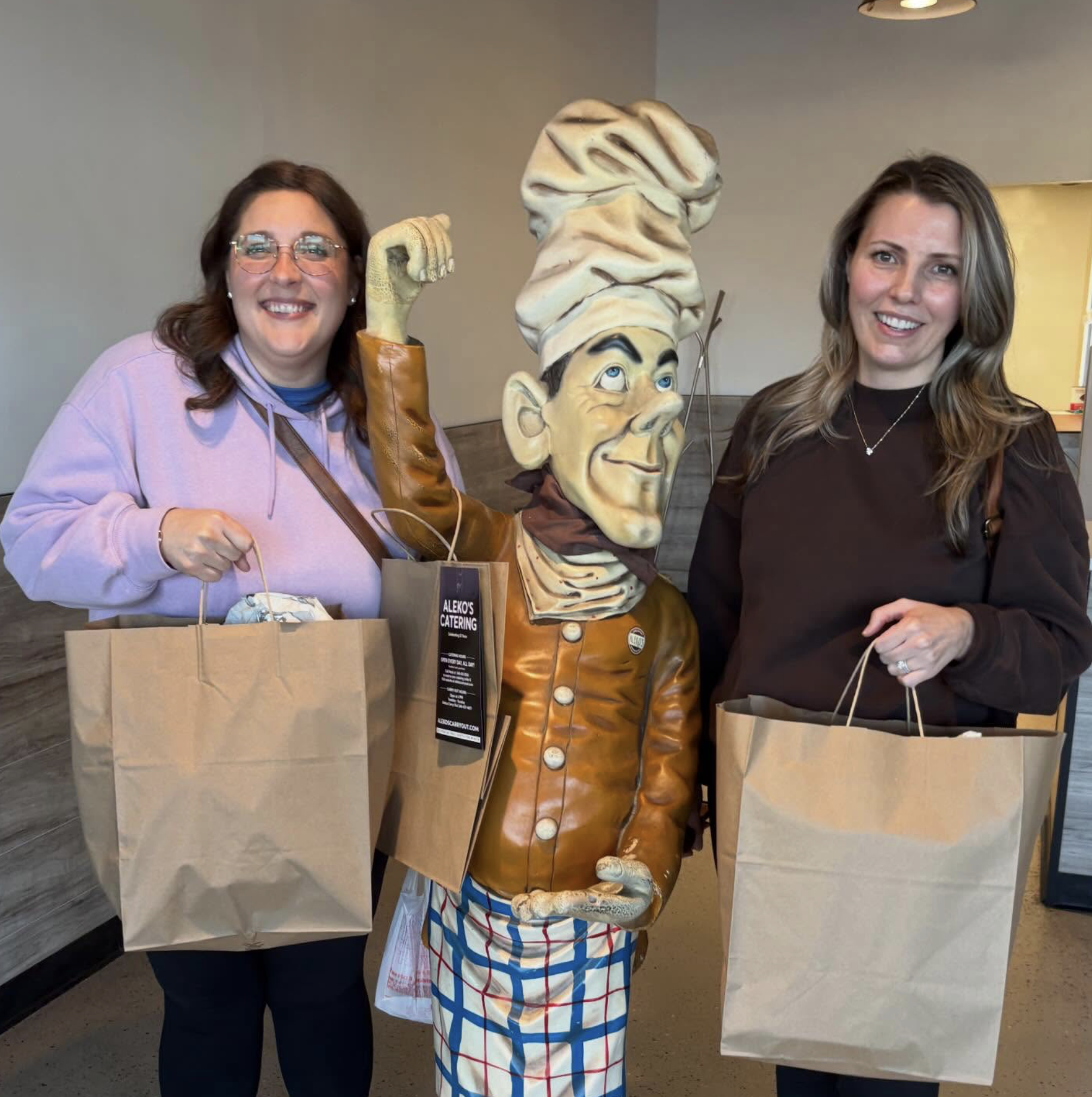 Fresh catering from Aleko's